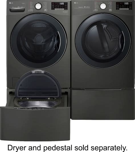 LG 4.5 Cu. Ft. Stackable SMART Front Load Washer。